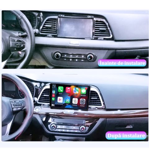 Navigatie dedicata Kia K4 2014, 4GB RAM 64GB ROM, Procesor Qualcomm Octacore, Android 14, Rezolutie 2K, Display QLED 9", DSP, Carplay&Android Auto, SIM 4G [4]