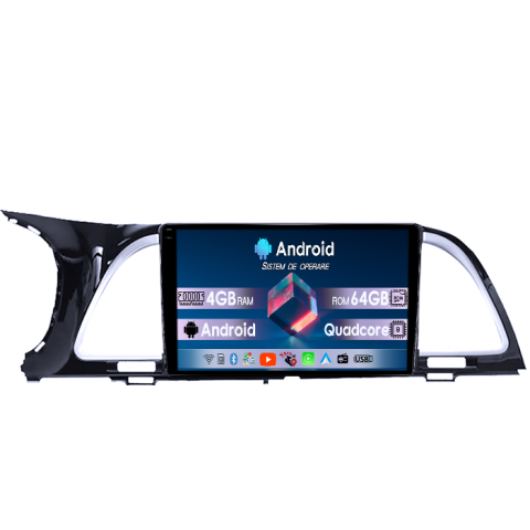 Kia K4 2014 - Navigatie dedicata Kia K4 2014, 4GB RAM 64GB ROM, Quadcore, Android 14, Display QLED  9", DSP, Carplay&Android Auto, Suport camere AHD