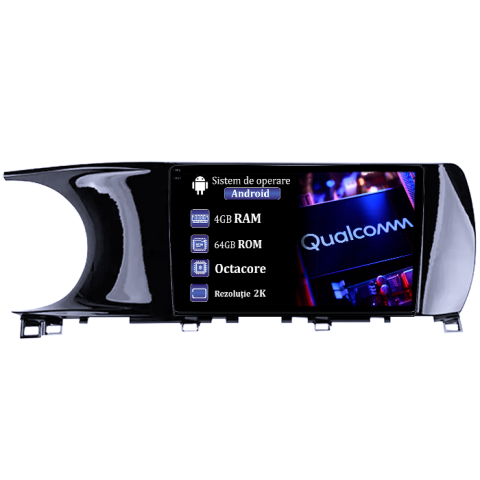 K5 3 2020-2021 - Navigatie dedicata KIA K5 3 2020-2021,4GB RAM 64GB ROM, Procesor Qualcomm Octacore, Android 14, Rezolutie 2K, Display QLED 10", DSP, Carplay&Android Auto, SIM 4G