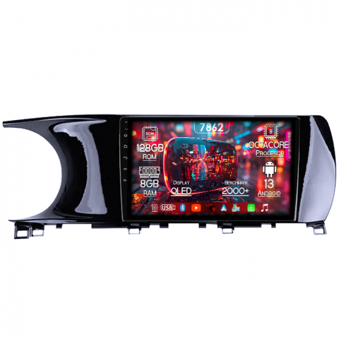 Kia - Navigatie dedicata KIA K5 3 2020-2021, 8GB RAM 128GB ROM, Octacore, Platforma 7862,Android 13, Display QLED 10”, Suporta camera 360º, DSP, Carplay&Android Auto, SIM 4G, Ventilator Activ