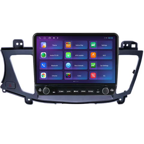 Navigatie dedicata Kia K7 Cadenza 2011-2012 Tesla cu butoane rotative model 2024, 4GB RAM 64GB ROM, Procesor Quadcore, Android 14, Display QLED 10", DSP, Carplay&Android Auto [3]