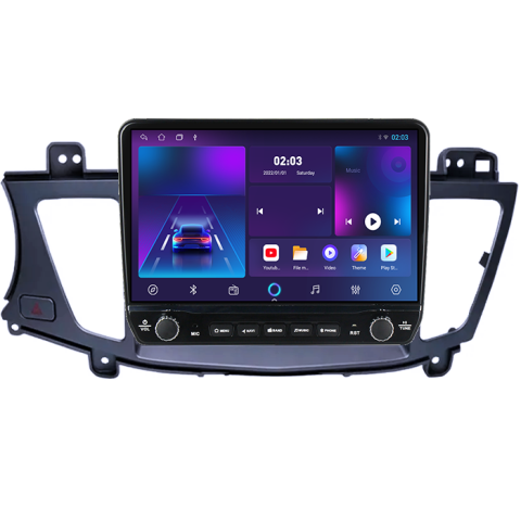 Navigatie dedicata Kia K7 Cadenza 2011-2012 Tesla cu butoane rotative model 2024, 4GB RAM 64GB ROM, Procesor Quadcore, Android 14, Display QLED 10", DSP, Carplay&Android Auto [4]