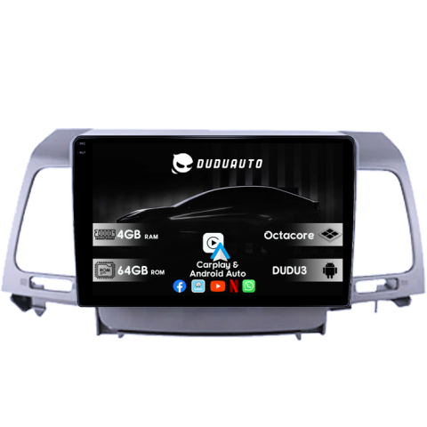Navigatii Dedicate - Navigatie dedicata Kia Opirus 2007-2008, DUDU3, 4GB RAM 64GB ROM, Octacore, Platforma 8581, Android, Display QLED 9", DSP, Carplay&AndroidAuto