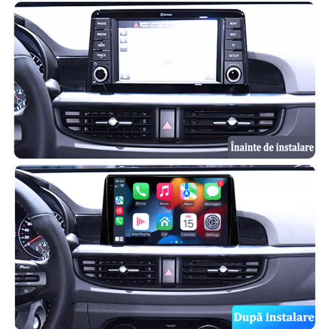 Navigatie dedicata KIA Morning picanto 2017-2020, 4GB RAM 64GB ROM, Procesor Qualcomm Octacore, Android 14, Rezolutie 2K, Display QLED 9", DSP, Carplay&Android Auto, SIM 4G [4]