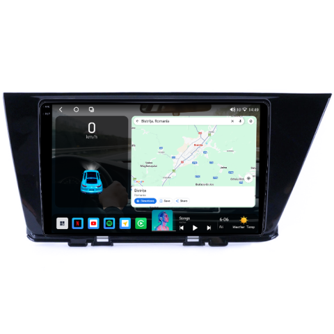 Navigatie dedicata Kia Niro 2016-2019, 4GB RAM 32GB ROM, Octacore, Android 14, Display QLED 1K 9", DSP, Carplay&Android Auto, SIM 4G, Bluetooth, Ventilator Activ [1]