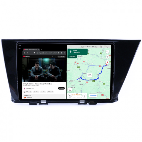 Navigatie dedicata Kia Niro 2016-2019, 4GB RAM 64GB ROM, Quadcore, Android 14, Display QLED 1K, 9", DSP, Carplay&Android Auto, Suport camere AHD [4]