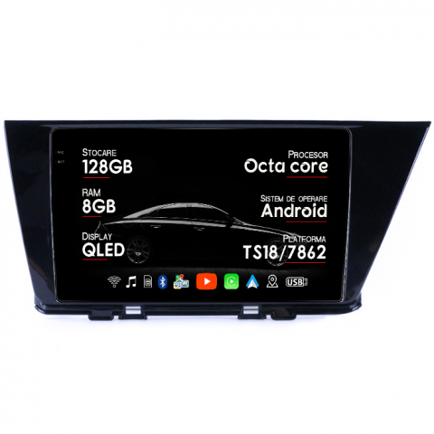 Niro 2016-2019 - Navigatie dedicata Kia Niro 2016-2019, 8GB RAM 128GB ROM, Octacore, Platforma (), Android 14, Display QLED 9", Suporta camera 360", DSP, Carplay&Android Auto, SIM 4G,