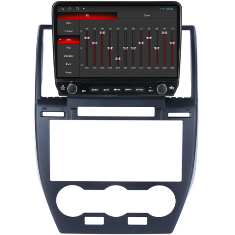 Navigatie dedicata Land Rover Freelander (2007-2012) Tesla cu butoane rotative model 2024, 4GB RAM 64GB ROM, Procesor Quadcore, Android 14, Display QLED 10", DSP, Carplay&Android Auto [3]