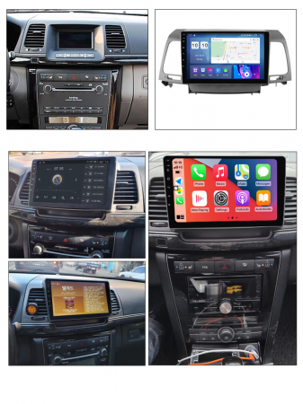 Navigatie dedicata Kia Opirus 2007-2008, Black, 4GB RAM 64GB ROM, Octacore, Android 13, Display QLED 9", DSP, Carplay, Android Auto, Internet, Youtube, Waze, WIFI, Bluetooth [3]