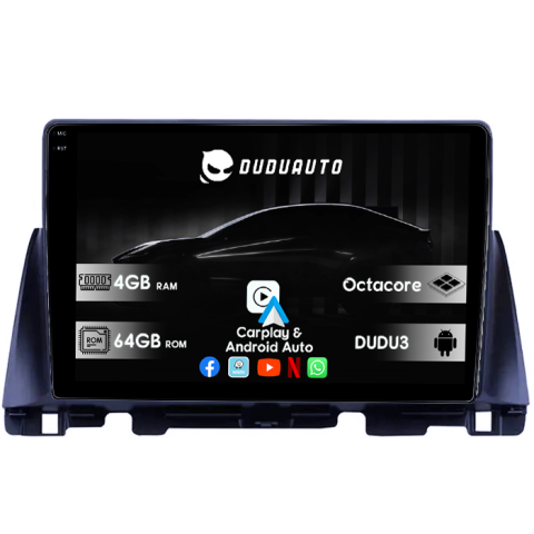 Optima 4 JF 2015-2020 - Navigatie dedicata Kia Optima 4 JF 2015-2020, DUDU3, 4GB RAM 64GB ROM, Octacore, Platforma 8581, Android, Display QLED 9", DSP, Carplay&AndroidAuto