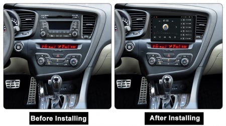 Navigatie dedicata Kia Optima 2011-2014, Black, 4GB RAM 32 ROM, Android 13, Display QLED 1K, 9",DSP, Carplay, Android Auto, Internet, Youtube , Waze , WI-FI , USB , Bluetooth , Mirrorlin [4]