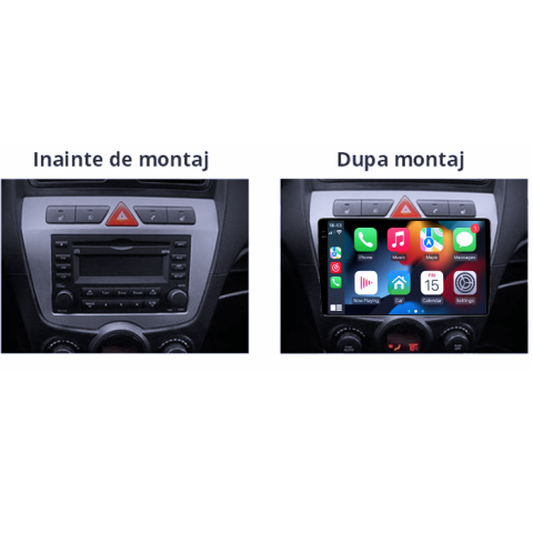 Navigatie dedicata Kia Picanto 2007-2011, 4GB RAM 64GB ROM, Procesor Qualcomm Octacore, Android 14, Rezolutie 2K, Display QLED 9", DSP, Carplay&Android Auto, SIM 4G [6]