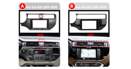 Navigatie dedicata Kia Rio 2011 - 2017, 4GB RAM 32GB ROM, Octacore, Android 14, Display QLED 1K 9", DSP, Carplay&Android Auto, SIM 4G, Bluetooth, Ventilator Activ [4]