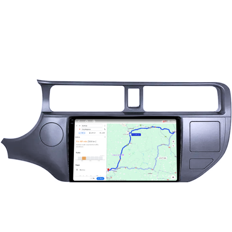 Navigatie dedicata Kia Rio 2011 - 2017, 4GB RAM 32GB ROM, Octacore, Android 14, Display QLED 1K 9", DSP, Carplay&Android Auto, SIM 4G, Bluetooth, Ventilator Activ [3]