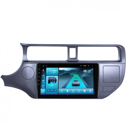 Navigatie dedicata Kia Rio 2011-2017, 8GB RAM 128GB ROM, Octacore, Platforma TS18, Android 14, Display QLED 9", Suporta camera 360", DSP, Carplay&Android Auto, SIM 4G, Ventilator Activ [2]