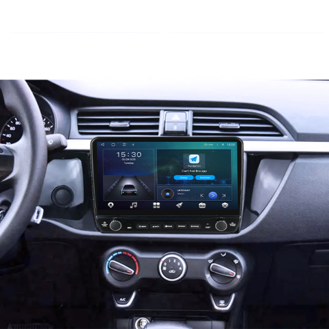 Navigatie dedicata Kia RIO 2016-2019 Tesla cu butoane rotative model 2024, 4GB RAM 64GB ROM, Procesor Quadcore, Android 14, Display QLED 10", DSP, Carplay&Android Auto [6]