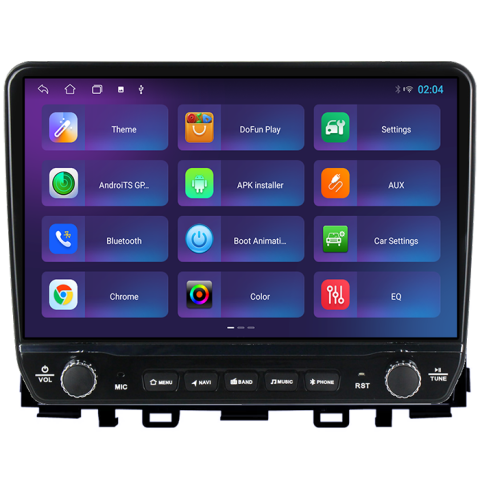 Navigatie dedicata Kia RIO 2017-2019 Tesla cu butoane rotative model 2024, 4GB RAM 64GB ROM, Procesor Quadcore, Android 14, Display QLED 10", DSP, Carplay&Android Auto [3]