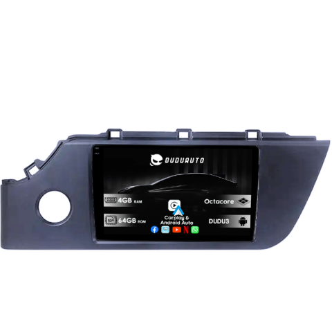 Navigatii Dedicate - Navigatie dedicata Kia Rio 2020-2021, DUDU3, 4GB RAM 64GB ROM, Octacore, Platforma 8581, Android, Display QLED 9", DSP, Carplay&AndroidAuto