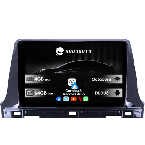 KIA Seltos 2016-2020 - Navigatie dedicata Kia Seltos 2016-2020, DUDU3, 4GB RAM 64GB ROM, Octacore, Platforma 8581, Android, Display QLED 9", DSP, Carplay&AndroidAuto