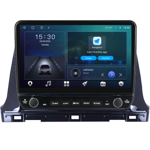 Navigatie dedicata Kia Seltos 2016-2020 Tesla cu butoane rotative model 2024, 4GB RAM 64GB ROM, Procesor Quadcore, Android 14, Display QLED 10", DSP, Carplay&Android Auto [5]