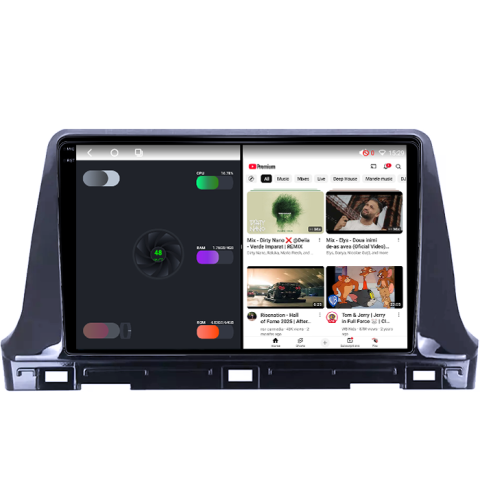 Navigatie dedicata KIA Seltos 2016-2020, 4GB RAM 64GB ROM, Procesor Qualcomm Octacore, Android 14, Rezolutie 2K, Display QLED 10", DSP, Carplay&Android Auto, SIM 4G [2]
