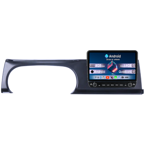 Seltos KX3 2020 - Navigatie dedicata Kia Seltos KX3 2020 Tesla cu butoane rotative model 2024, 4GB RAM 64GB ROM, Procesor Quadcore, Android 14, Display QLED 10", DSP, Carplay&Android Auto