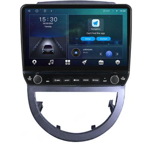 Navigatie dedicata Kia Soul 2010-2013 Tesla cu butoane rotative model 2024, 4GB RAM 64GB ROM, Procesor Quadcore, Android 14, Display QLED 10", DSP, Carplay&Android Auto [5]