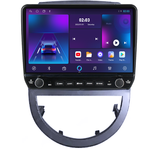 Navigatie dedicata Kia Soul 2010-2013 Tesla cu butoane rotative model 2024, 4GB RAM 64GB ROM, Procesor Quadcore, Android 14, Display QLED 10", DSP, Carplay&Android Auto [4]