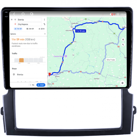 Navigatie dedicata Kia Sorento 2002-2011, 4GB RAM 64GB ROM, Octacore, Android 14, Display QLED 1K 9", Carplay&Android Auto, SIM 4G, Ventilator Activ [3]