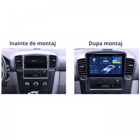 Navigatie dedicata Kia Sorento 2002-2011, 4GB RAM 64GB ROM, Octacore, Android 14, Display QLED 1K 9", Carplay&Android Auto, SIM 4G, Ventilator Activ [4]