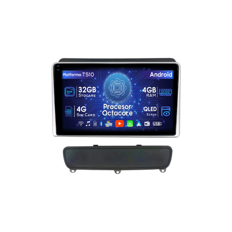 Sorento 2012-2021 B - Navigatie dedicata Kia Sorento 2012- 2021 B, 4GB RAM 32GB ROM, Octacore, Android 14, Display QLED  9", DSP, Carplay&Android Auto, SIM 4G, Bluetooth, Ventilator Activ