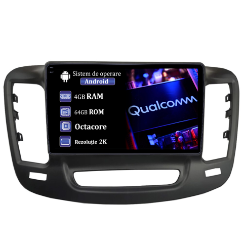 200 - Navigatie dedicata Chrysler 200, 4GB RAM 64GB ROM, Procesor Qualcomm Octacore, Android 14, Rezolutie 2K, Display QLED 9", DSP, Carplay&Android Auto, SIM