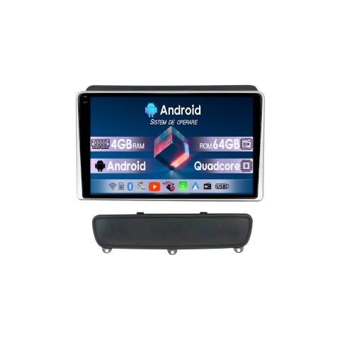 Sorento 2012-2021 B - Navigatie dedicata Kia Sorento 2012- 2021 B, 4GB RAM 64GB ROM, Quadcore, Android 14, Display QLED  9", DSP, Carplay&Android Auto, Suport camere AHD