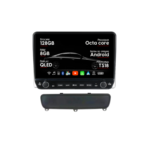 Navigatii Dedicate - Navigatie dedicata Kia Sorento 2012- 2021 B Tesla Cu Butoane Rotative Model 2024, ANDROID 13, 10 inch , 8+128GB, Internet, Aplicatii, Waze, GPS