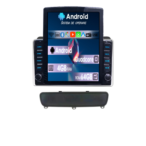 Sorento 2012-2021 B - Navigatie dedicata Kia Sorento 2012- 2021 B Tesla Style, 4GB RAM 64GB ROM, Procesor Quadcore, Android 14, Display QLED 9.7", DSP, Carplay&Android Auto