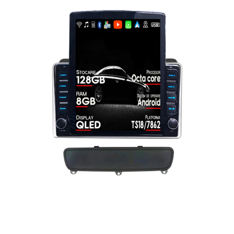 Navigatii Dedicate - Navigatie dedicata Kia Sorento 2012- 2021 B Tesla Style, ANDROID 13, 9.7 inch , 8+128GB, Internet, Aplicatii, Waze, GPS