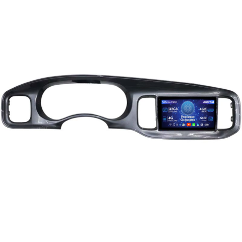 Navigatii Dedicate - Navigatie dedicata Dodge Charger 2011-2022, 4GB RAM 32GB ROM, Octacore, Android 14, Display QLED  9", DSP, Carplay&Android Auto, SIM 4G, Bluetooth, Ventilator Activ