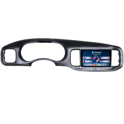 Navigatii Dedicate - Navigatie dedicata Dodge Charger 2011-2022, 4GB RAM 64GB ROM, Quadcore, Android 14, Display QLED  9", DSP, Carplay&Android Auto, Suport camere AHD