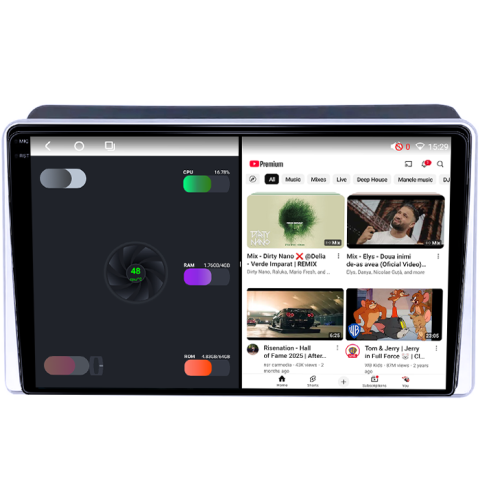 Navigatie dedicata Kia Sorento 2013-2014, 4GB RAM 64GB ROM, Procesor Qualcomm Octacore, Android 14, Rezolutie 2K, Display QLED 9", DSP, Carplay&Android Auto, SIM 4G [2]