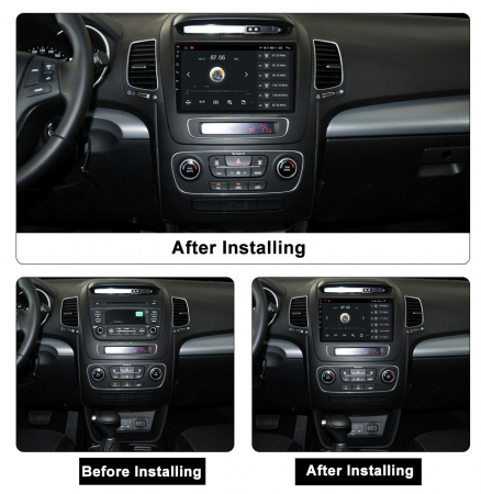 (Resigilata) Navigatie dedicata Kia Sorento 2013-2015, 2GB RAM 32GB ROM, Quad Core, Display 9" IPS Full HD, Carplay, Android 13, Bluetooth, Magazin Play, Suport camere AHD [3]