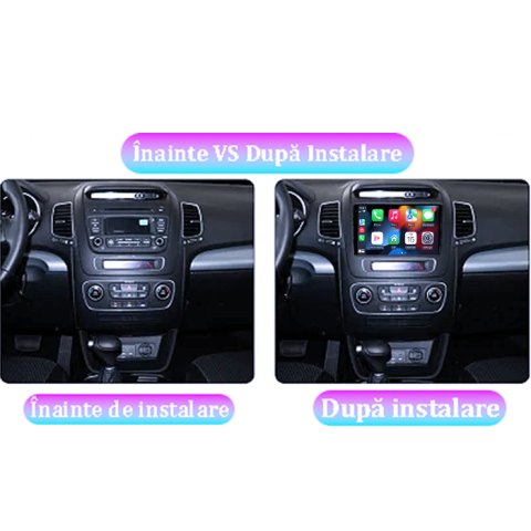 Navigatie dedicata Kia Sorento 2013-2015, 4GB RAM 64GB ROM, Procesor Qualcomm Octacore, Android 14, Rezolutie 2K, Display QLED 9", DSP, Carplay&Android Auto, SIM 4G [4]