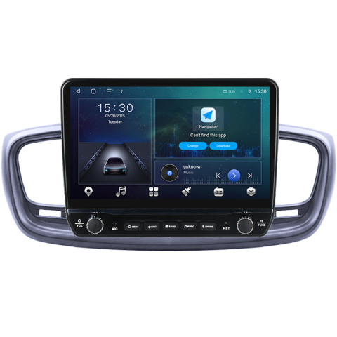 Navigatie dedicata Kia Sorento 2014-2017 Tesla cu butoane rotative model 2024, 4GB RAM 64GB ROM, Procesor Quadcore, Android 14, Display QLED 10", DSP, Carplay&Android Auto [5]