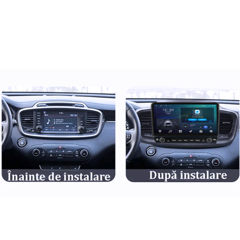 Navigatie dedicata Kia Sorento 2014-2017 Tesla cu butoane rotative model 2024, 4GB RAM 64GB ROM, Procesor Quadcore, Android 14, Display QLED 10", DSP, Carplay&Android Auto [6]