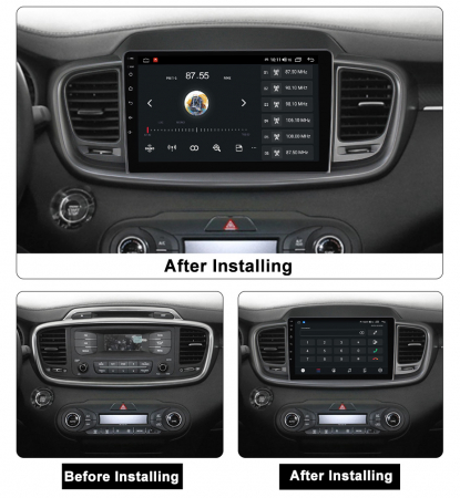 (Resigilata) Navigatie dedicata KIA Sorento 2014-2017, 2GB RAM 32GB ROM, Quad Core, Display 10" IPS Full HD, Carplay, Android 13, Bluetooth, Magazin Play, Suport camere AHD [1]