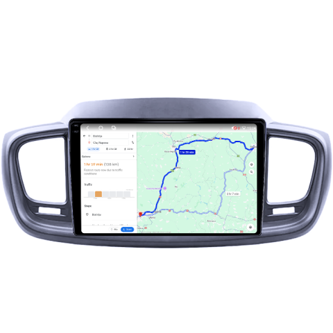 Navigatie dedicata KIA Sorento 2014-2017, 4GB RAM 32GB ROM, Octacore, Android 14, Display QLED 1K 10", DSP, Carplay&Android Auto, SIM 4G, Bluetooth, Ventilator Activ [5]