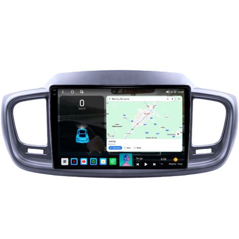 Navigatie dedicata KIA Sorento 2014-2017, 4GB RAM 32GB ROM, Octacore, Android 14, Display QLED 1K 10", DSP, Carplay&Android Auto, SIM 4G, Bluetooth, Ventilator Activ [1]
