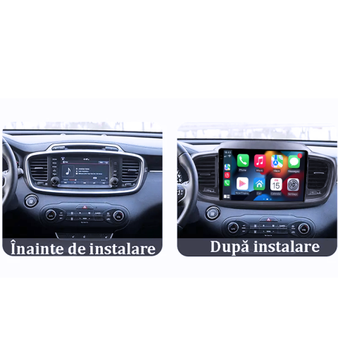 Navigatie dedicata KIA Sorento 2014-2017, 4GB RAM 64GB ROM, Procesor Qualcomm Octacore, Android 14, Rezolutie 2K, Display QLED 10", DSP, Carplay&Android Auto, SIM 4G [6]