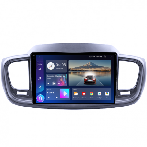 Navigatie dedicata KIA Sorento 2014-2017, 4GB RAM 64GB ROM, Quad Core, Display 10" QLED 1K, Carplay, Android 14, Bluetooth, Magazin Play, Suport Camere AHD [3]