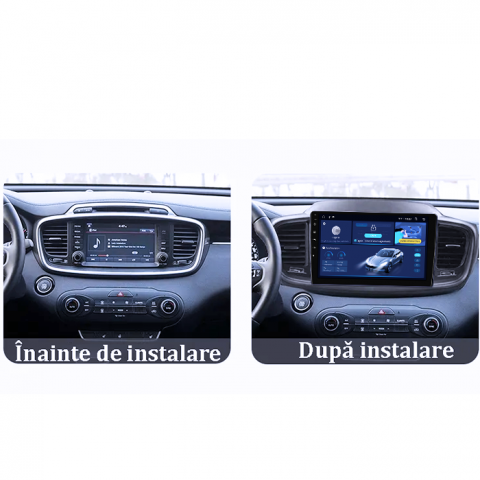 Navigatie dedicata KIA Sorento 2014-2017, 8GB RAM 128GB ROM, Octacore, Platforma TS18, Android 13, Display QLED 10”, Suporta camera 360º, DSP, Carplay&Android Auto, SIM 4G, Ventilator Activ [4]