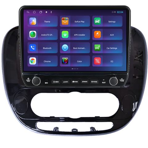 Navigatie dedicata Kia Soul 2013-2019 Tesla cu butoane rotative model 2024, 4GB RAM 64GB ROM, Procesor Quadcore, Android 14, Display QLED 10", DSP, Carplay&Android Auto [3]